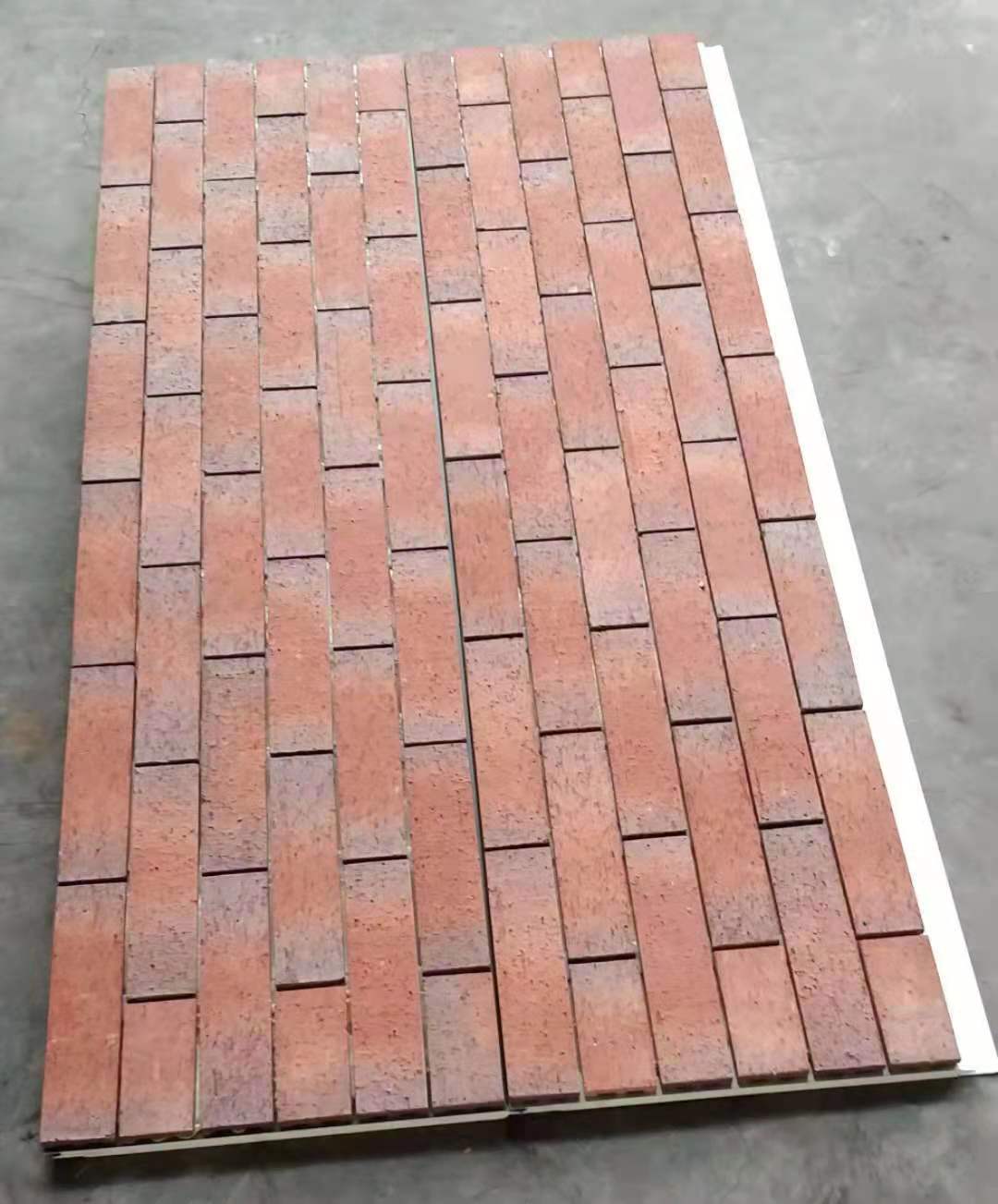 terracotta brick pu sandwich panel 
